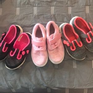Little Girl size 12 tennis shoe lot